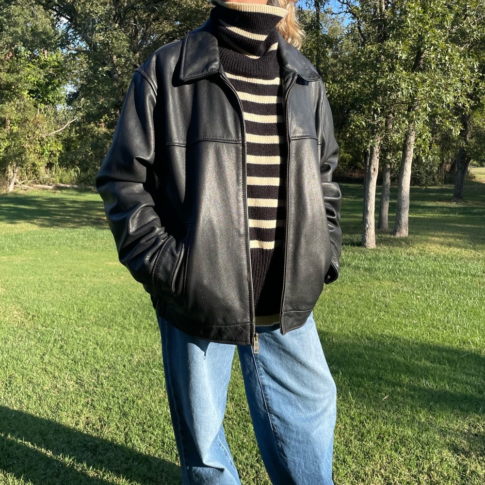 Dockers Vintage Genuine Leather Jacket